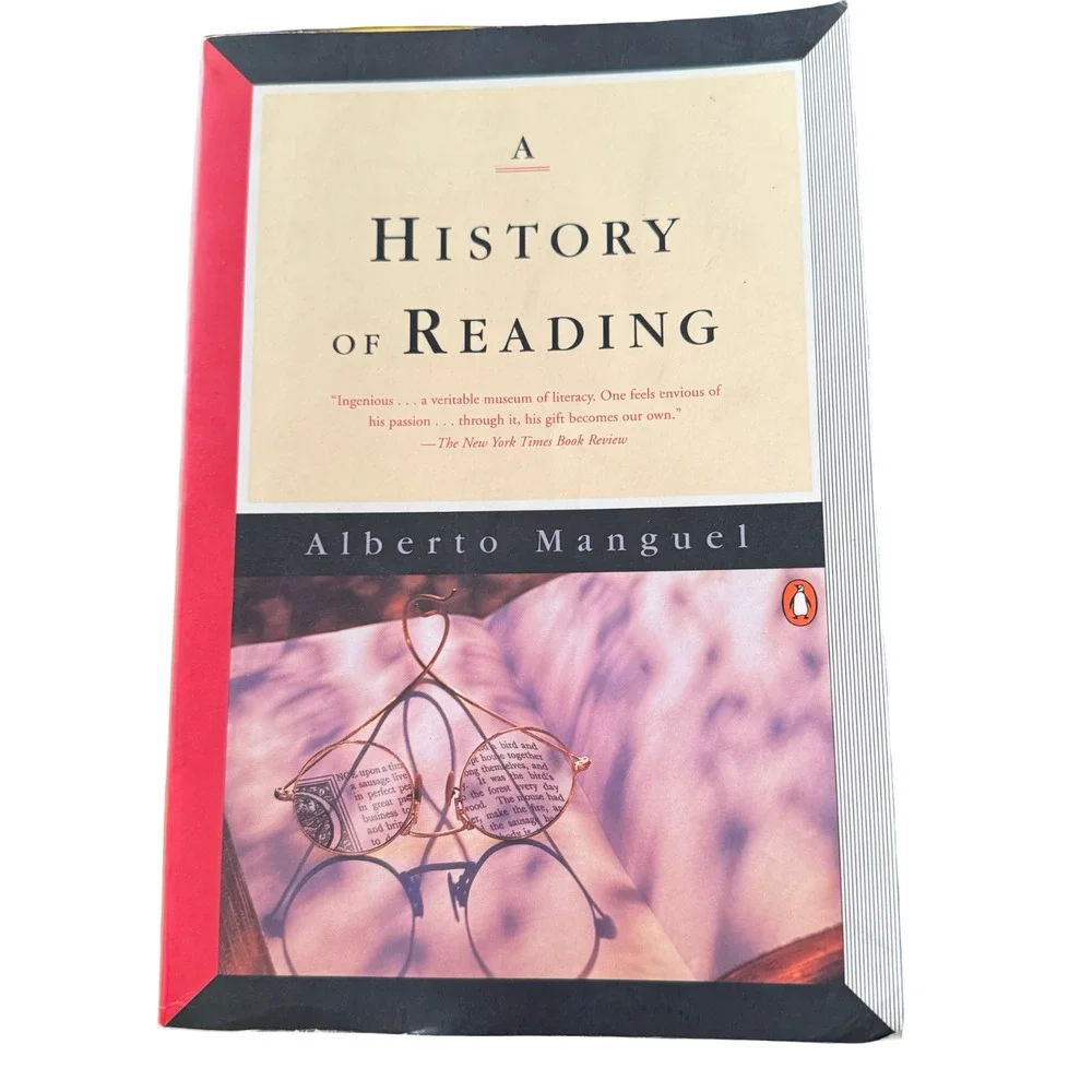A History of Reading - Paperback By Manguel, Alberto - GOOD